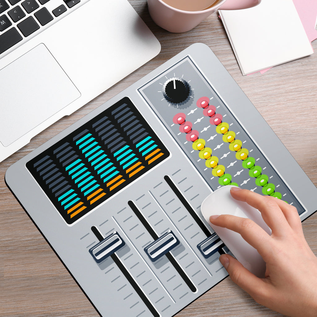 Music mixer Mouse Pad