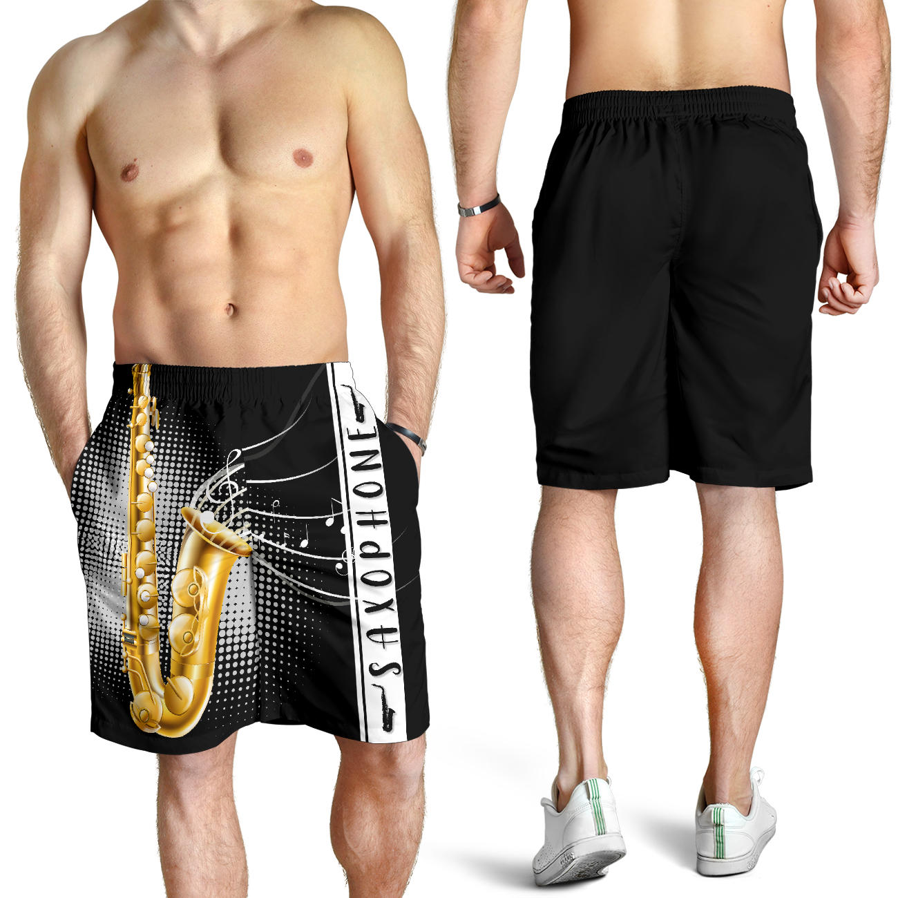Saxophone Black Short