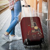 New! Red Electric Guitar Luggage Cover