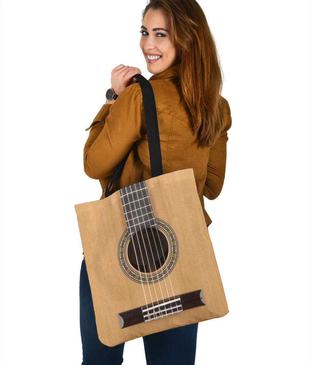 Classical Guitar Tote Bag