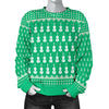 Violin Pattern Women's Green Sweater - { shop_name }} - Review