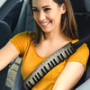 Piano Keys Seat Belt Covers