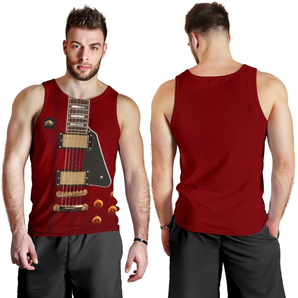 Anniversary Guitar Men's Tank Top - Men's Tank Top / S - { shop_name }} - Review