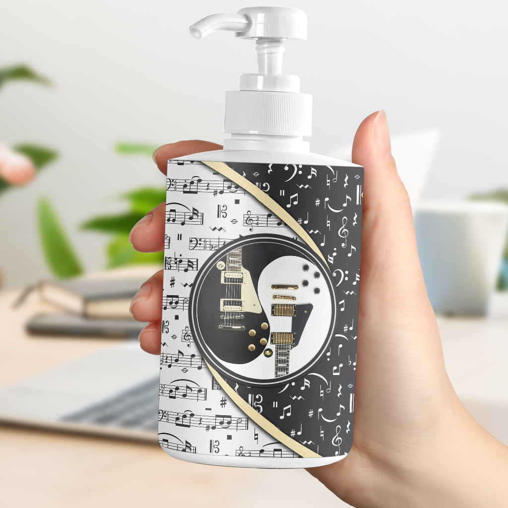 Guitars Yin Yang Sanitizer Bottle