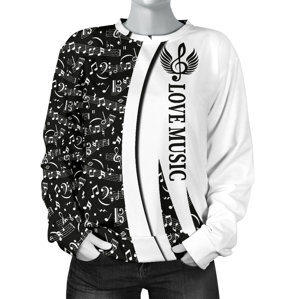 Love Music Women Sweater