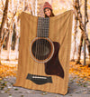 Wood Guitar Premium Blanket