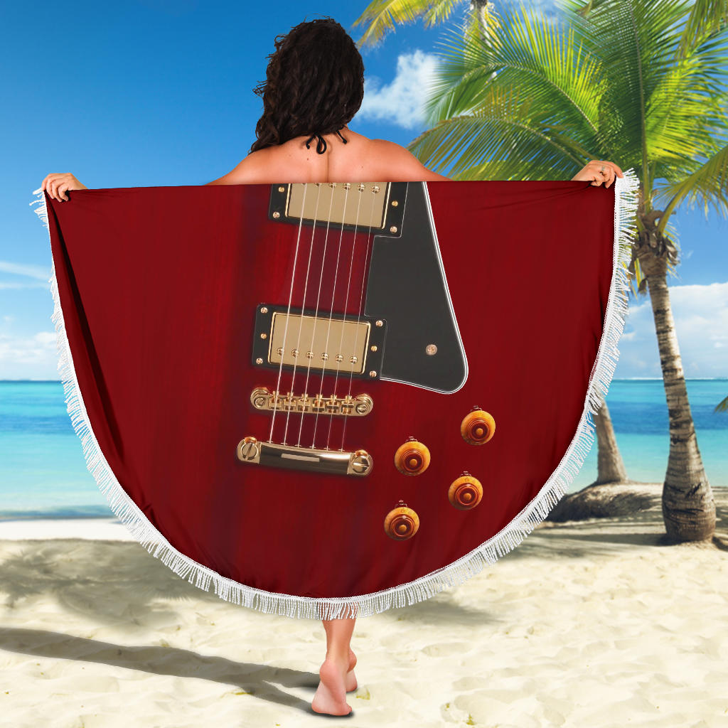 Anniversary Guitar Beach Blanket - { shop_name }} - Review