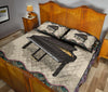 Piano Mandala Quilt Bed Set