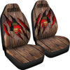 Wooden Guitar Car Seat Covers