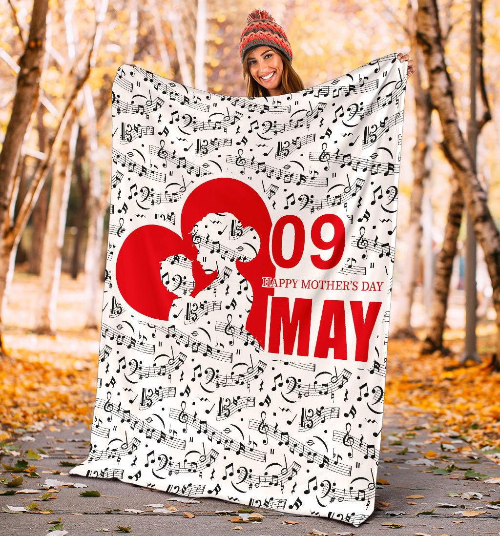 Mother's Day Music Notes Blanket - { shop_name }} - Review