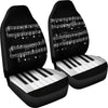 Musical Piano Car Seat Covers
