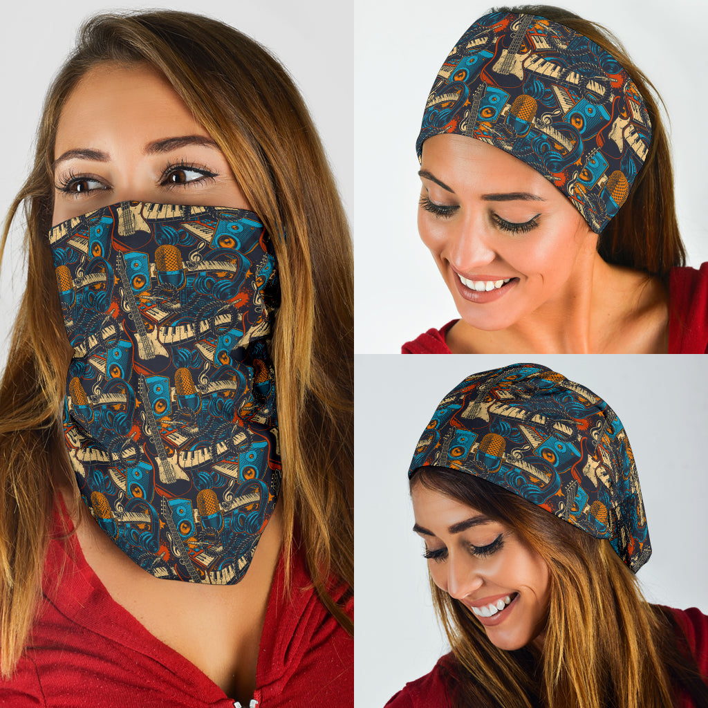 Musical Instruments Bandana 3-Pack