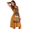 Wooden Guitar Women's Dress