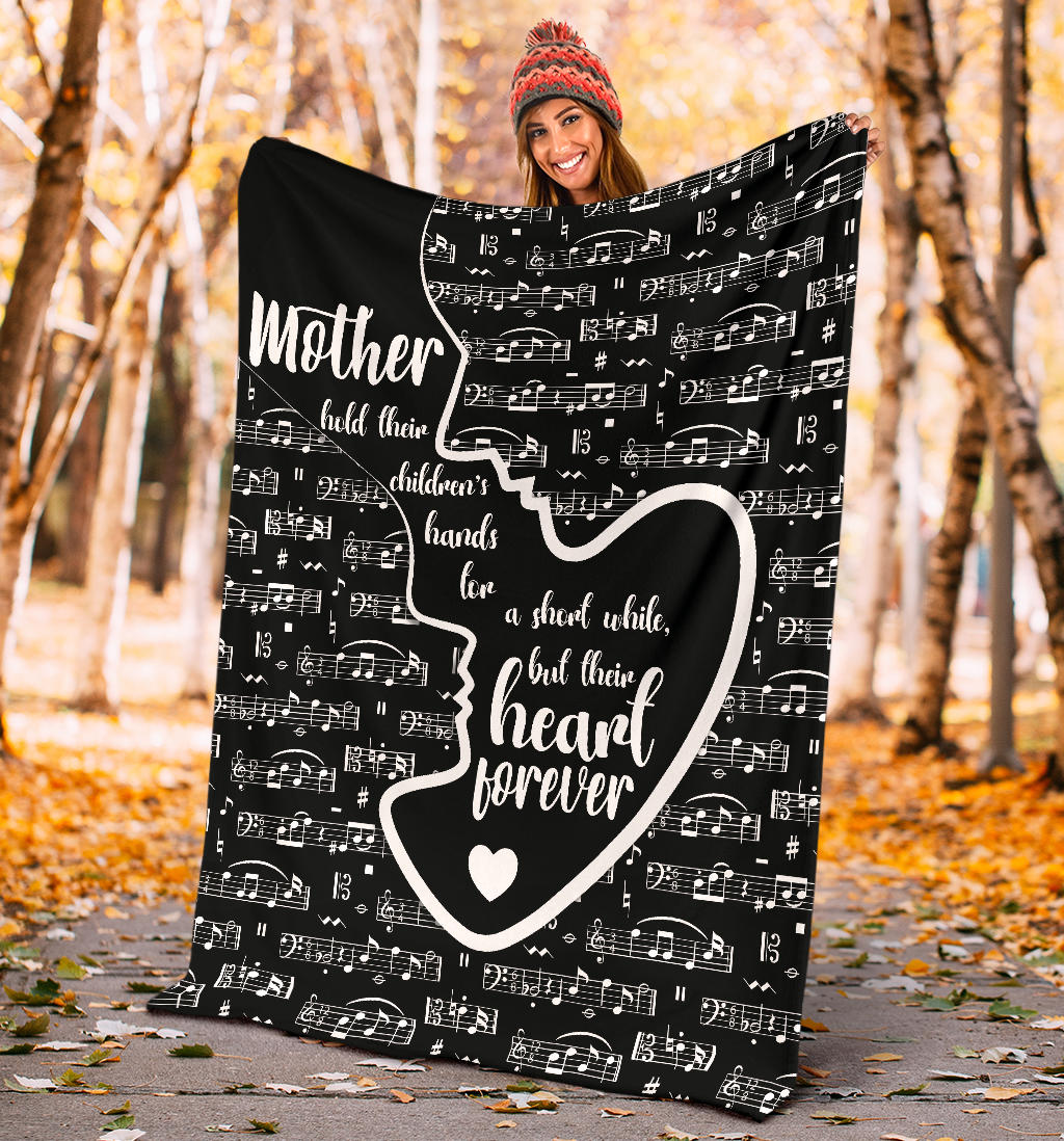 Musical Notes Mother Blanket