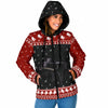 Piano Ugly Christmas Zip Hooded Jacket