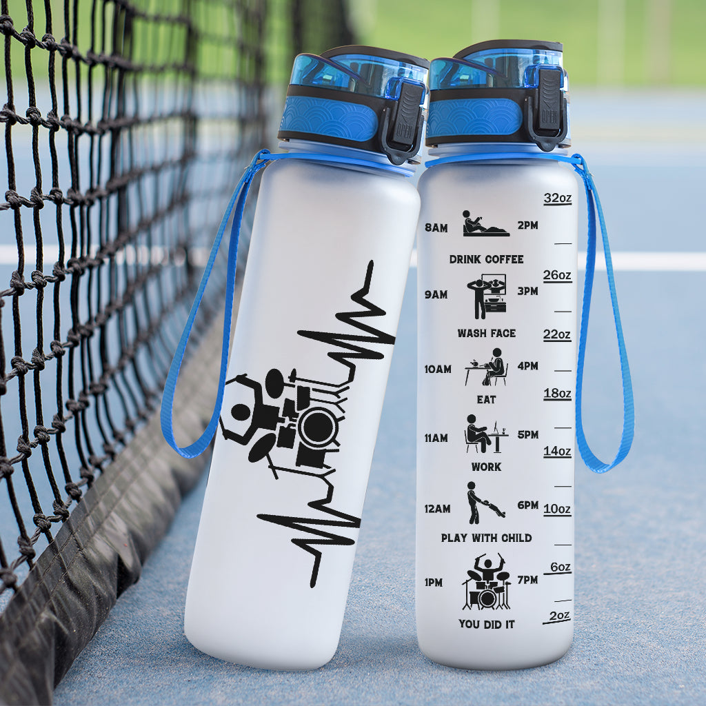 Drum Heartbeat Hydro Tracking Bottle
