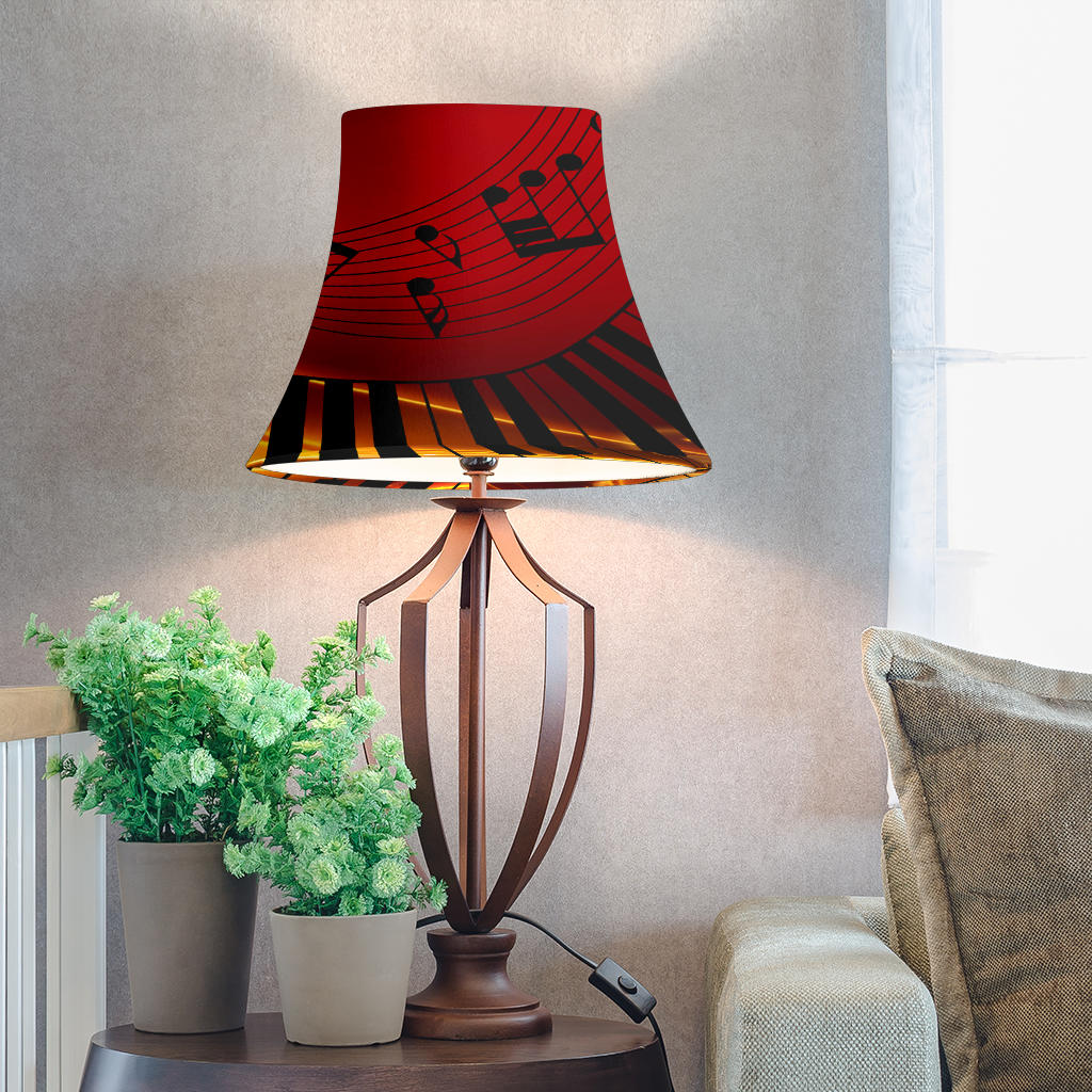 Music Red Lamp Shade