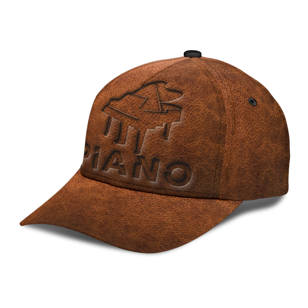 Piano Leather Classic Cap