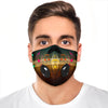 Awesome Music Notes Premium Face Mask