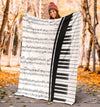 Sheet Musical Notes Blanket