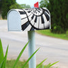 Piano Keys Abstract Mailbox Cover