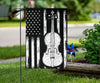 Violin American Flag