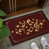 Music Notes Door Mat