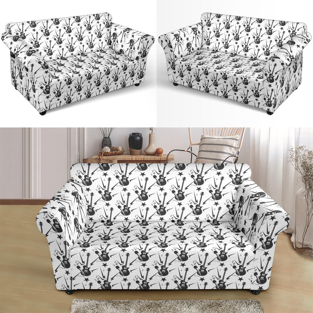 Rock Star Loveseat Slip Cover