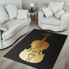 Violin Leather Rug