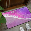 Piano Art Purple Door Mat