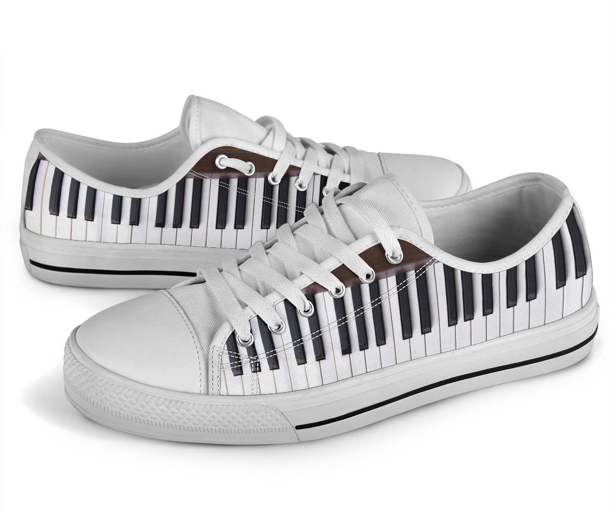 Piano Key Low Tops