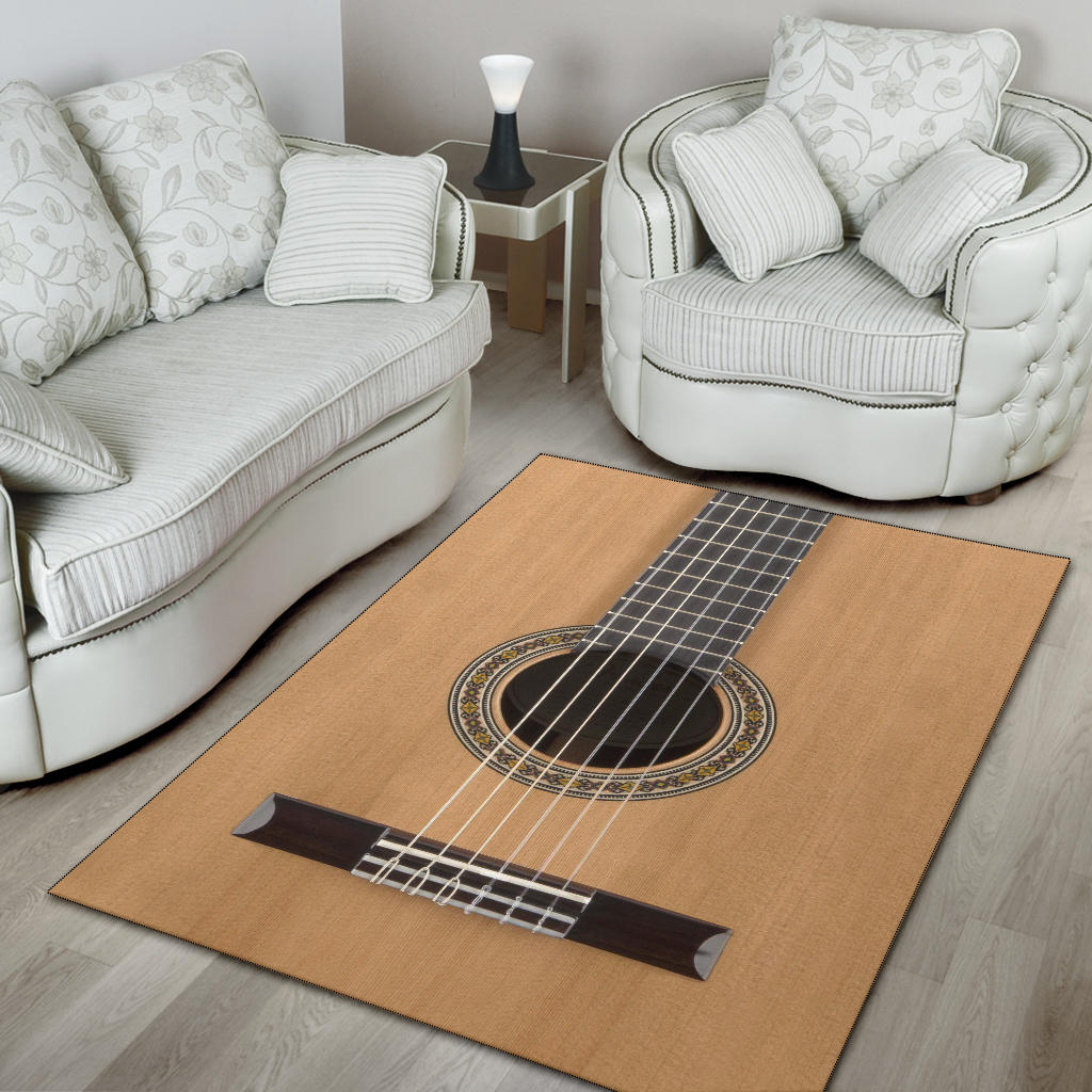 Classical Guitar Area Rug