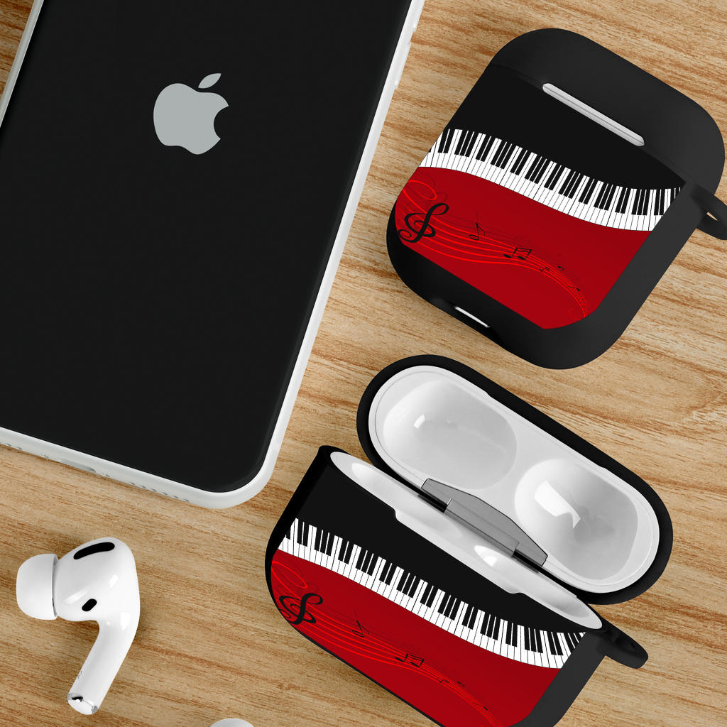 Piano Art AirPods Case