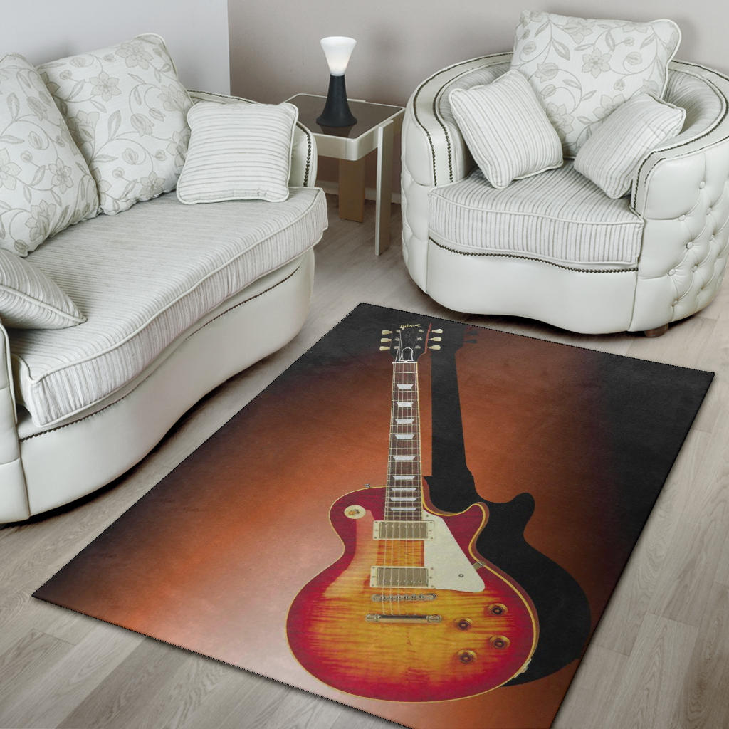 Awesome Guitar Area Rug
