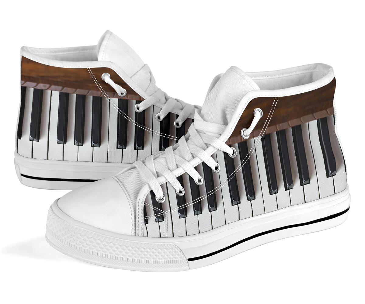 Piano Key High Tops