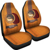 New! Wooden Guitar Car Seat Covers