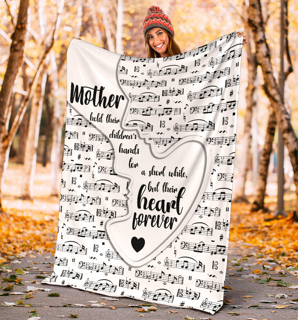 Music Notes Mother Blanket