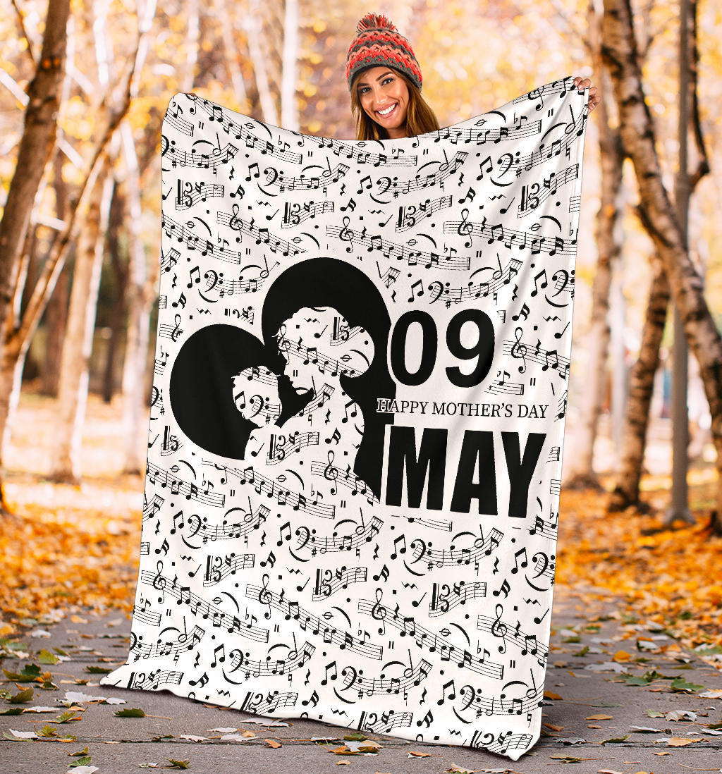 Mother's Day Musical Notes Blanket - { shop_name }} - Review
