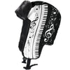 Piano Keys Musical Notes Trapper Hat