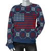 American Flag Guitar Women's Sweater - { shop_name }} - Review