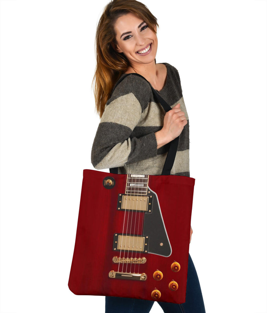 Anniversary Guitar Tote Bag - Tote Bag - { shop_name }} - Review