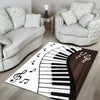 Music Note Piano Rug