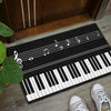 Piano Key Musical Notes Door Mat