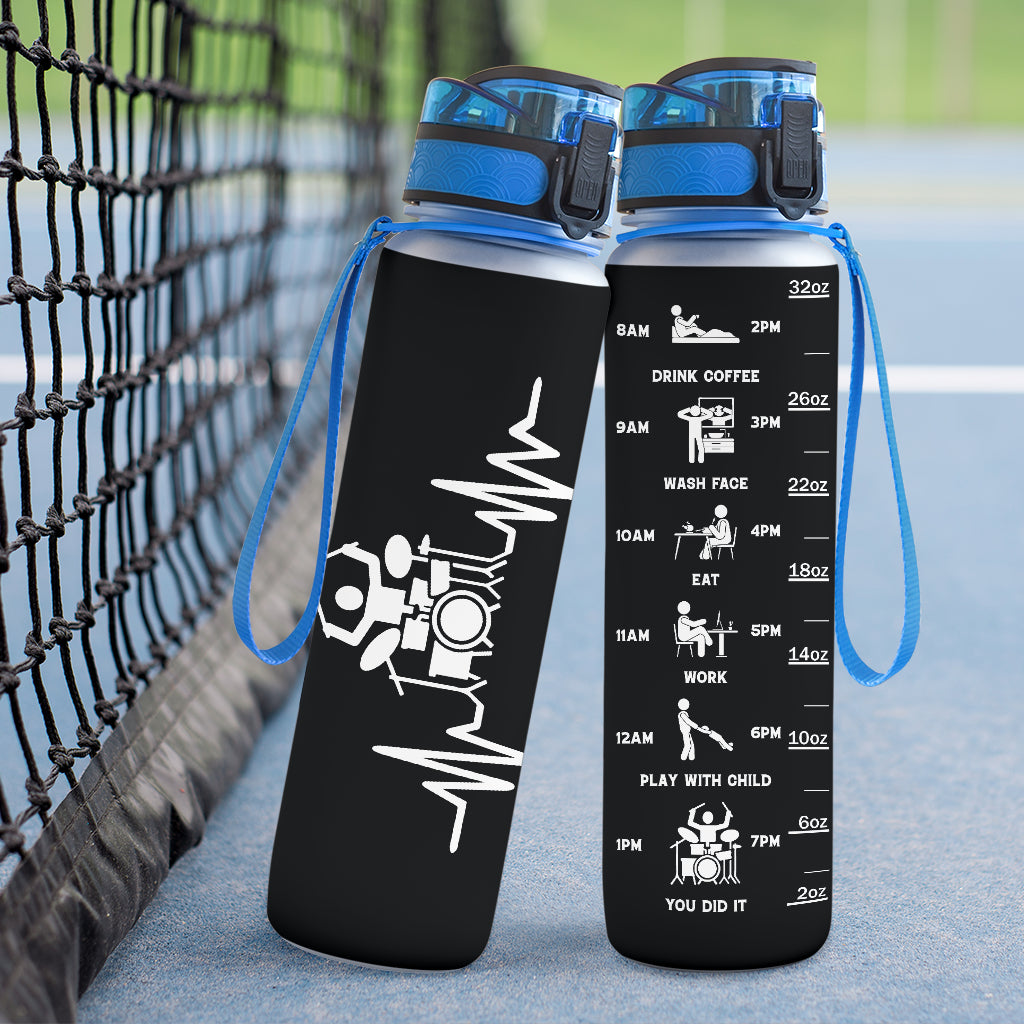 Drum Heartbeat Hydro Tracking Bottle