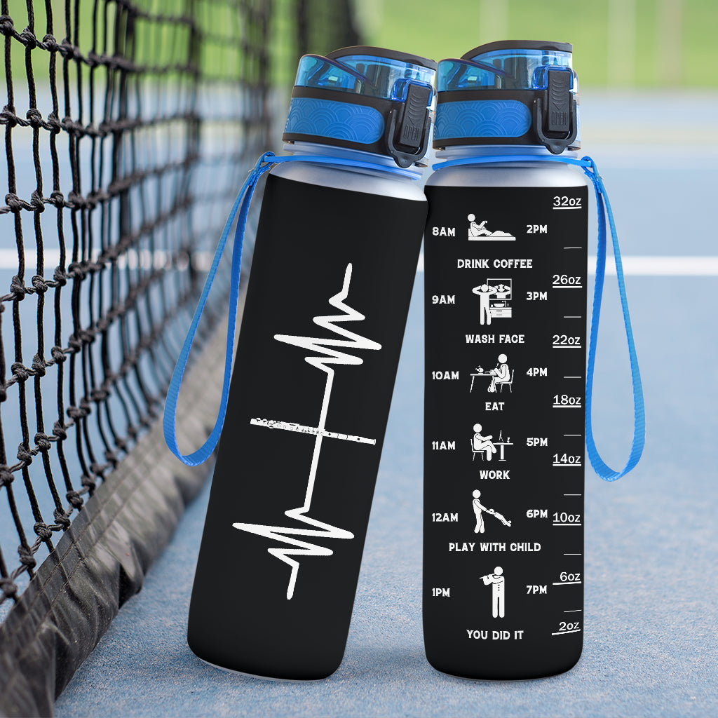 Flute Heartbeat Hydro Tracking Bottle
