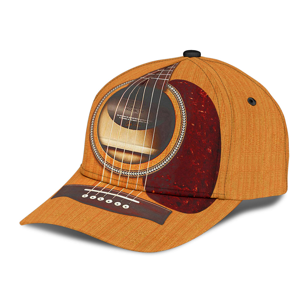 Wooden Guitar Classic Cap