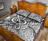 Treble Clef Style Quilt Bed Set