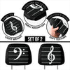 B&T Clef Headrest Covers