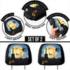 Guitar Halloween Headrest Covers