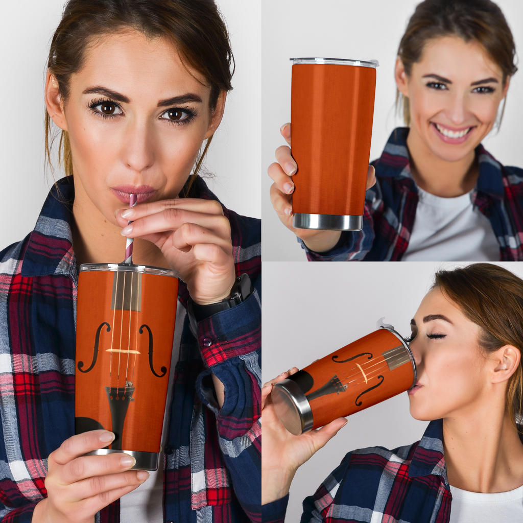 Violin Tumbler - { shop_name }} - Review